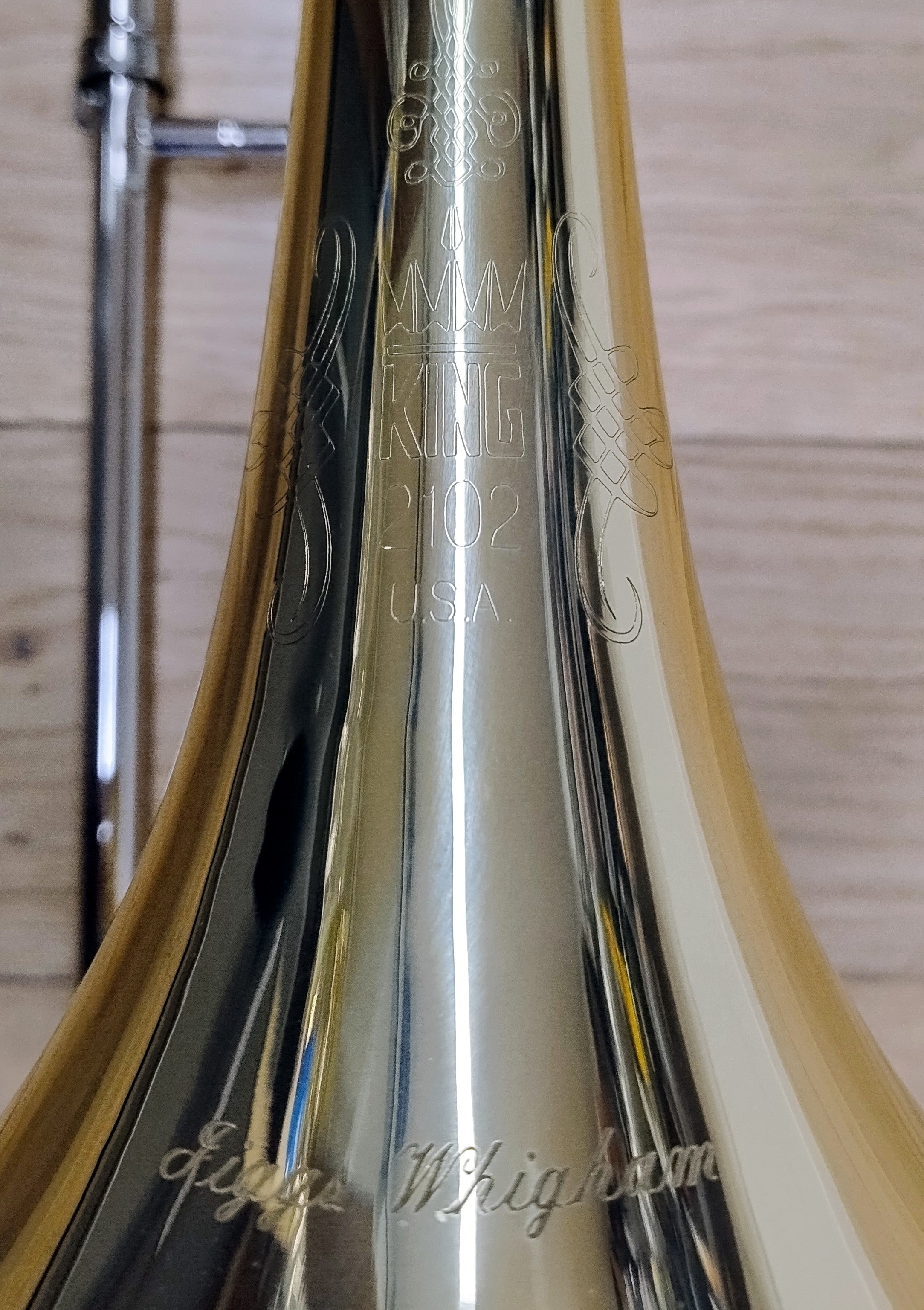 King 'Jiggs Whigham' 2B Tenor Trombone (Pre-owned)