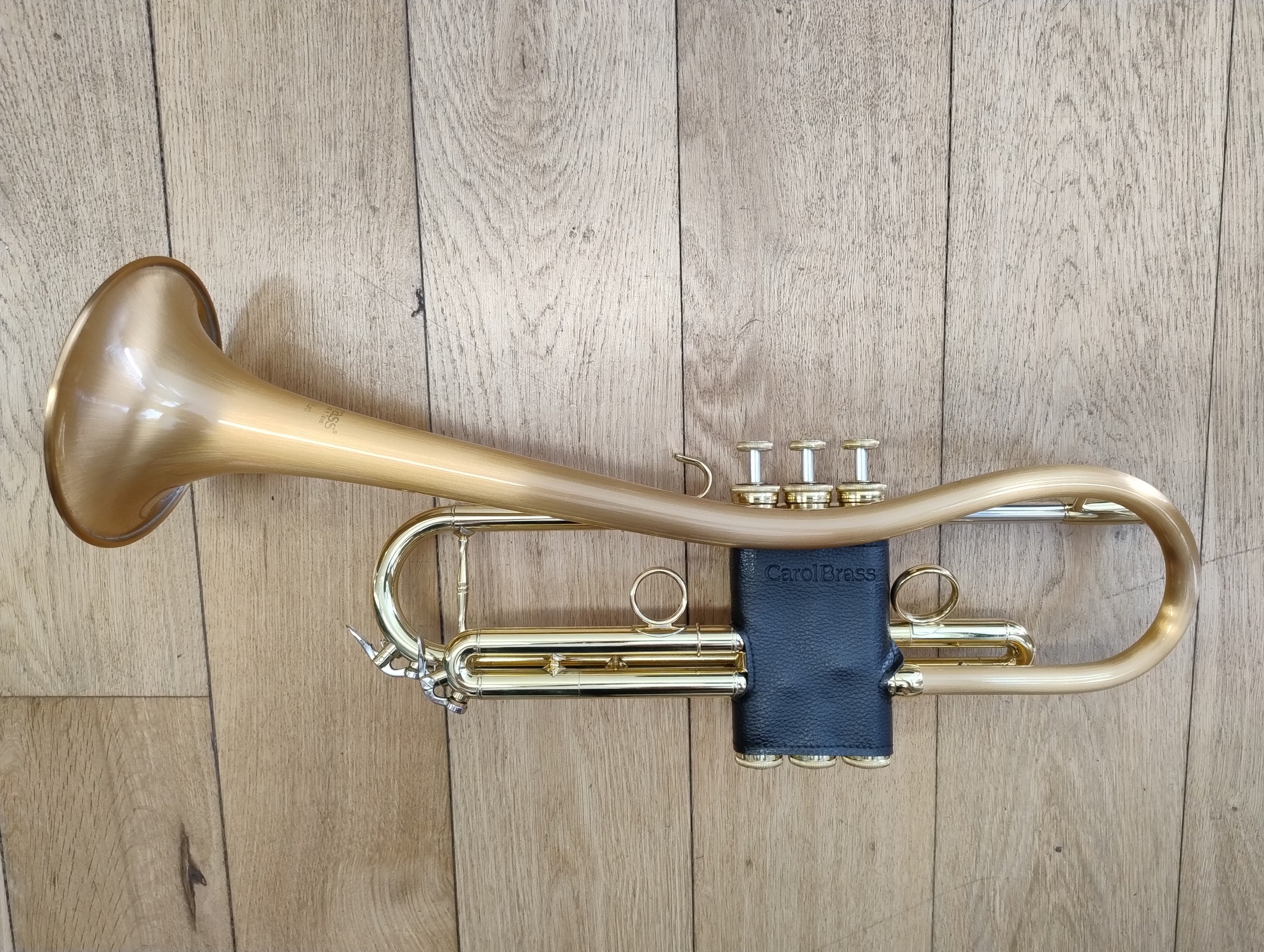 CarolBrass CTR50607RSM Custom Euro Bell Bb Trumpet (Pre-owned)