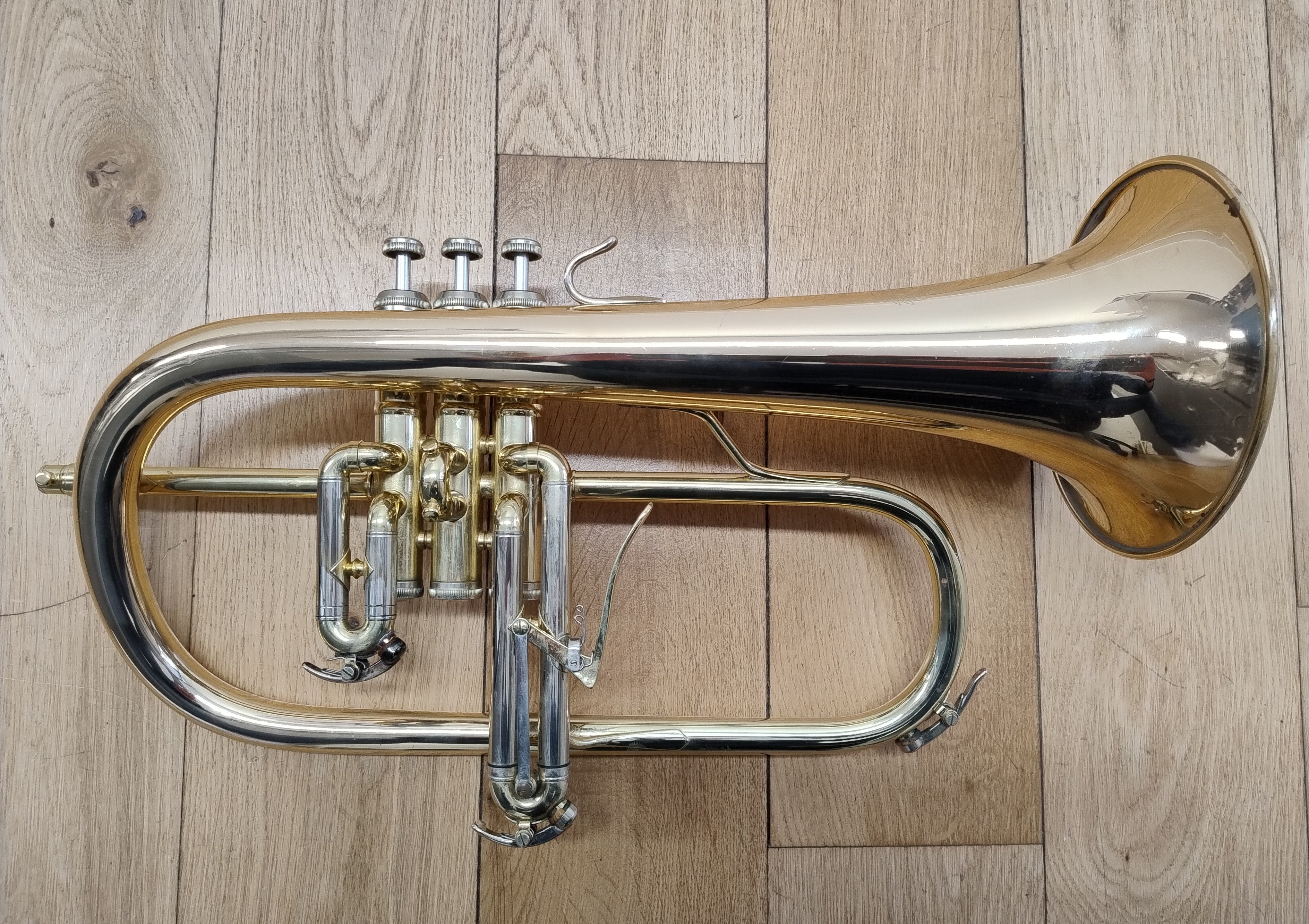 B&S Challenger 3145G Flugelhorn  (Pre-owned)
