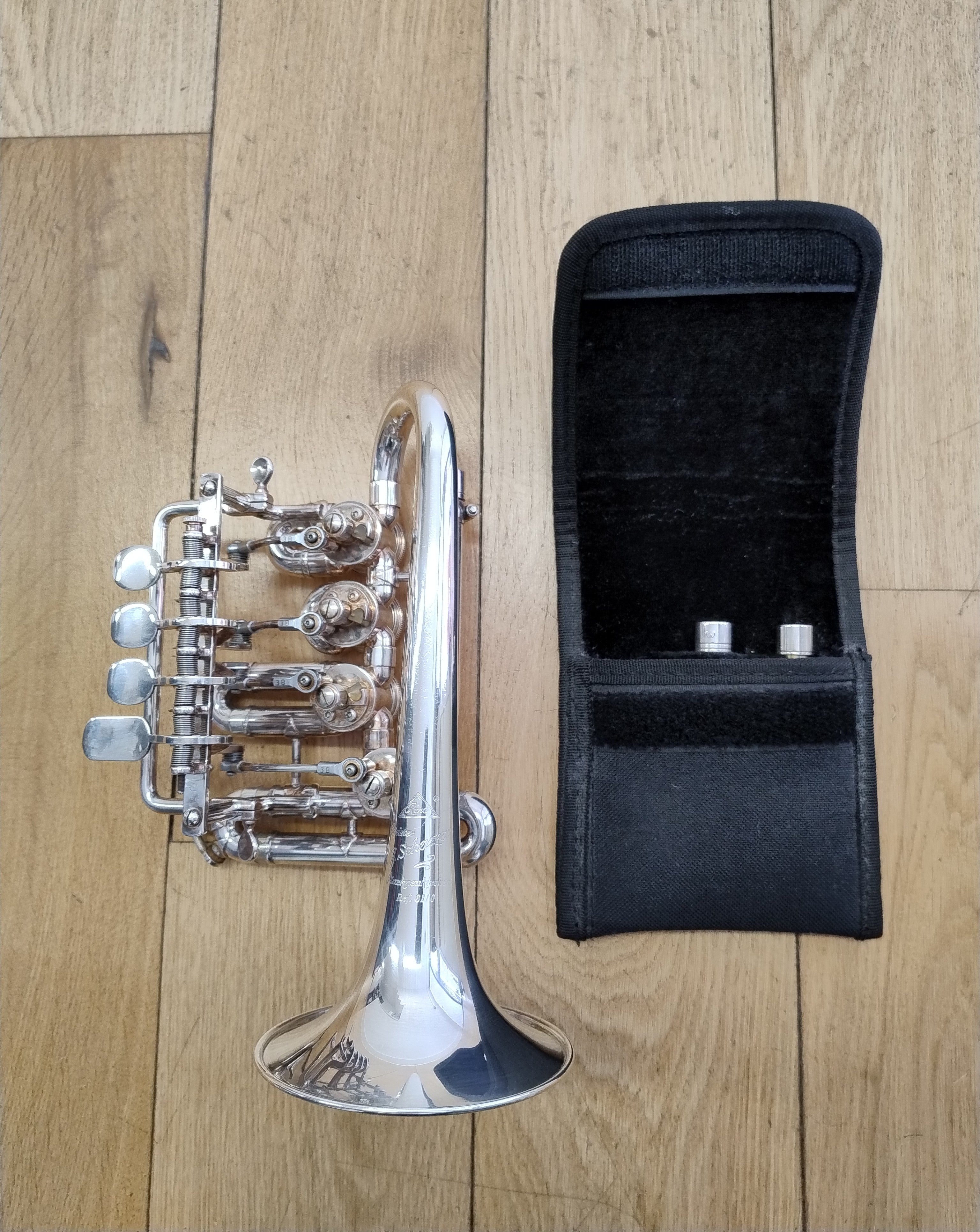 Scherzer 8110 C Piccolo Trumpet  (Pre-owned)