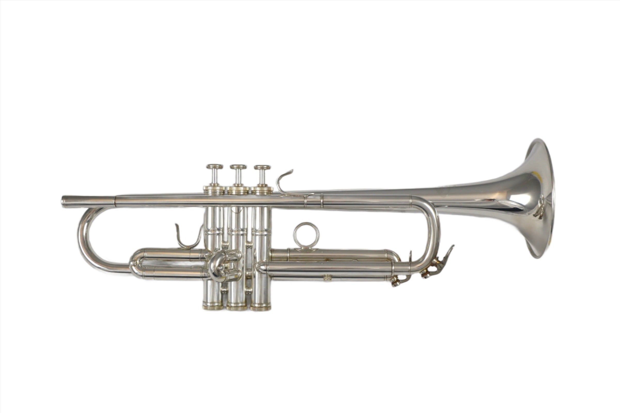 Phil Parker Master 1ZLRS Bb Trumpet in Silver Plate