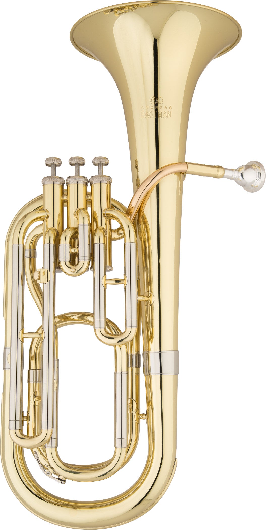 Andreas Eastman baritone horn outfit, lacquer finish