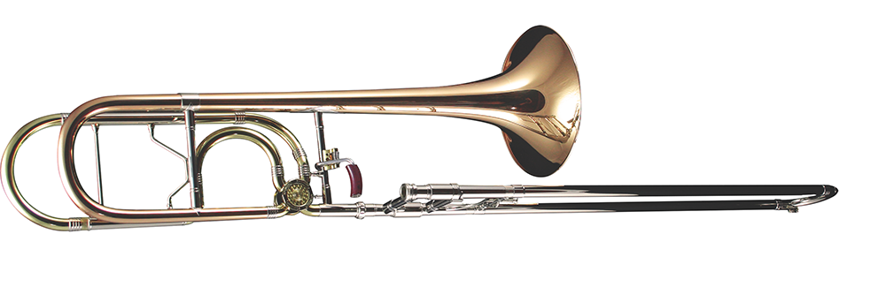 Greenhoe GC4 Bb/F Large Bore Tenor Trombone Outfit with Red Brass Bell and Tuning in Slide