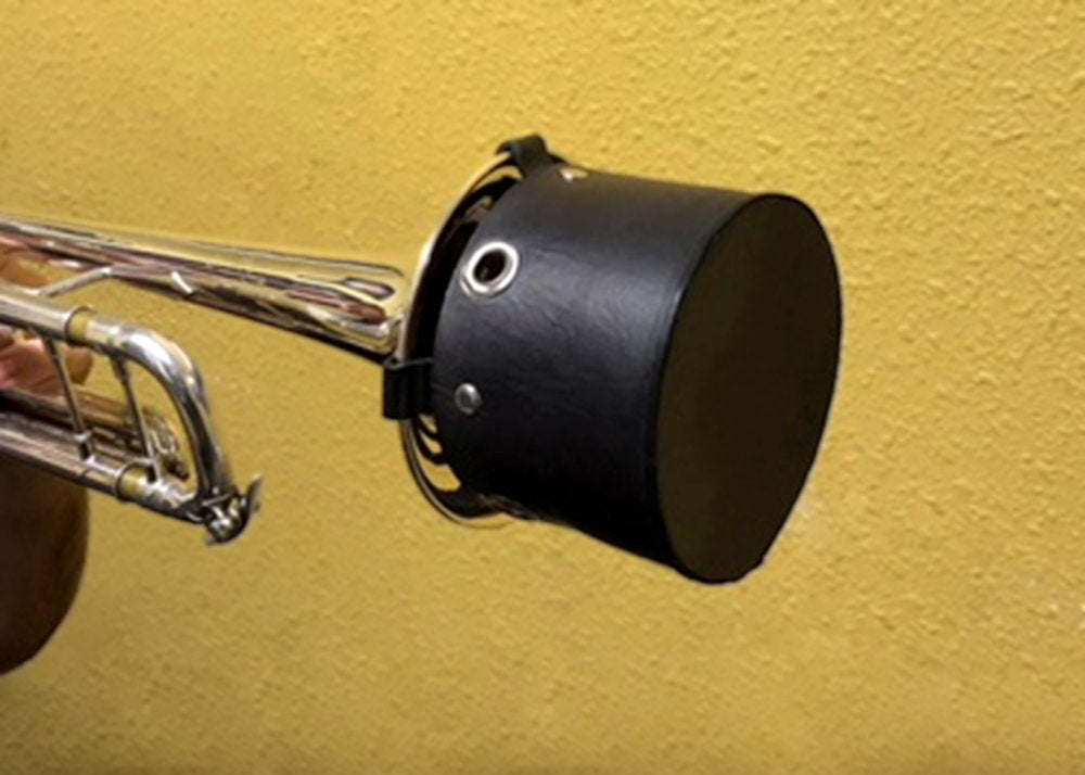 Eazy Bucket Trumpet mute Leather 5