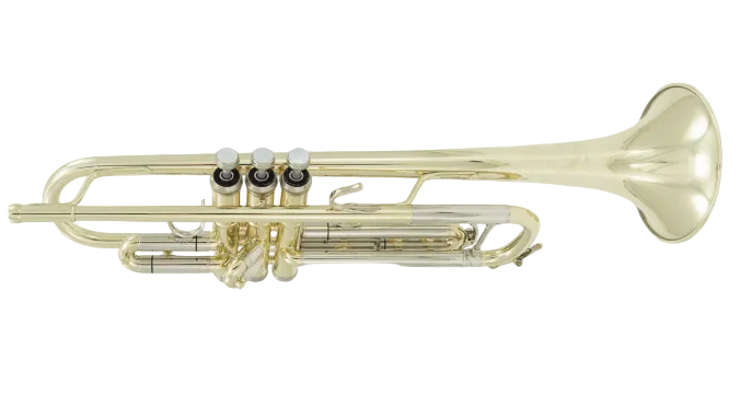 B&S Challenger II Bb Trumpet with 43 Bell and Reversed Leadpipe - Lacquer