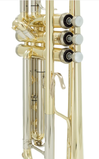 B&S Challenger II Bb Trumpet with 43 Bell and Reversed Leadpipe - Lacquer