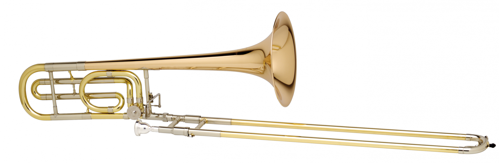 Courtois Legend trombone outfit - yellow brass hand slide.