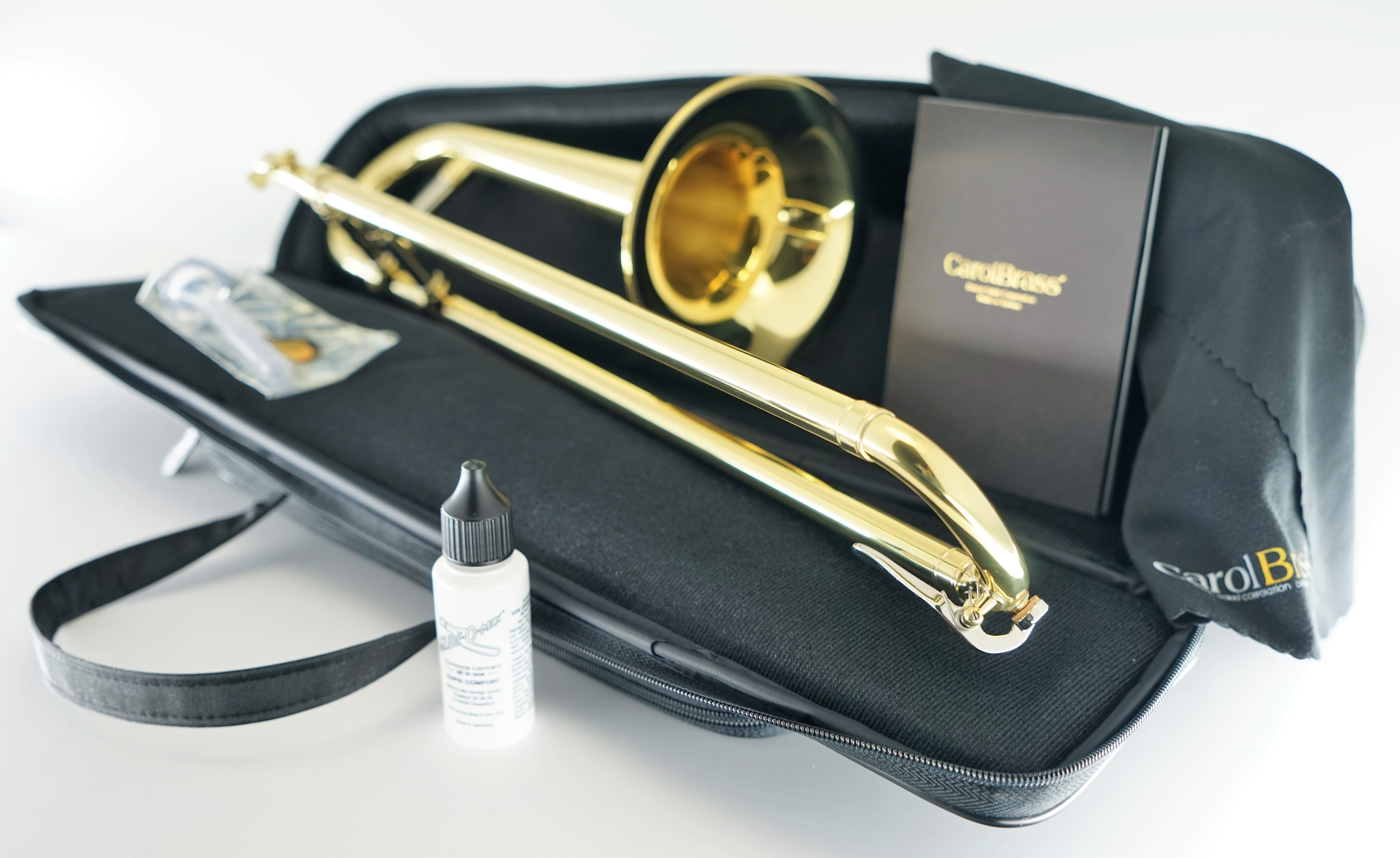 CarolBrass Mini Bb Trombone in Lacquer finish