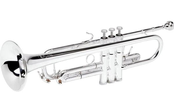 B&S Challenger II Bb Trumpet with Reversed Leadpipe - Silver Plate