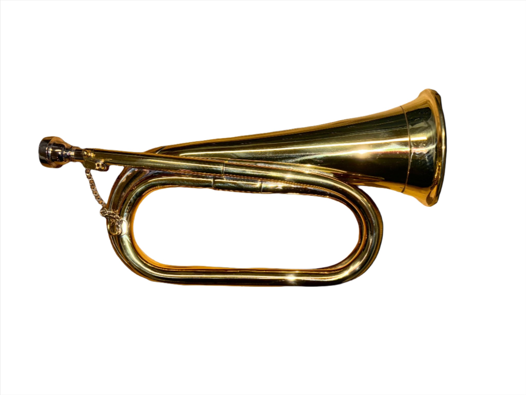 Tuneable Bugle with Case and Mouthpiece