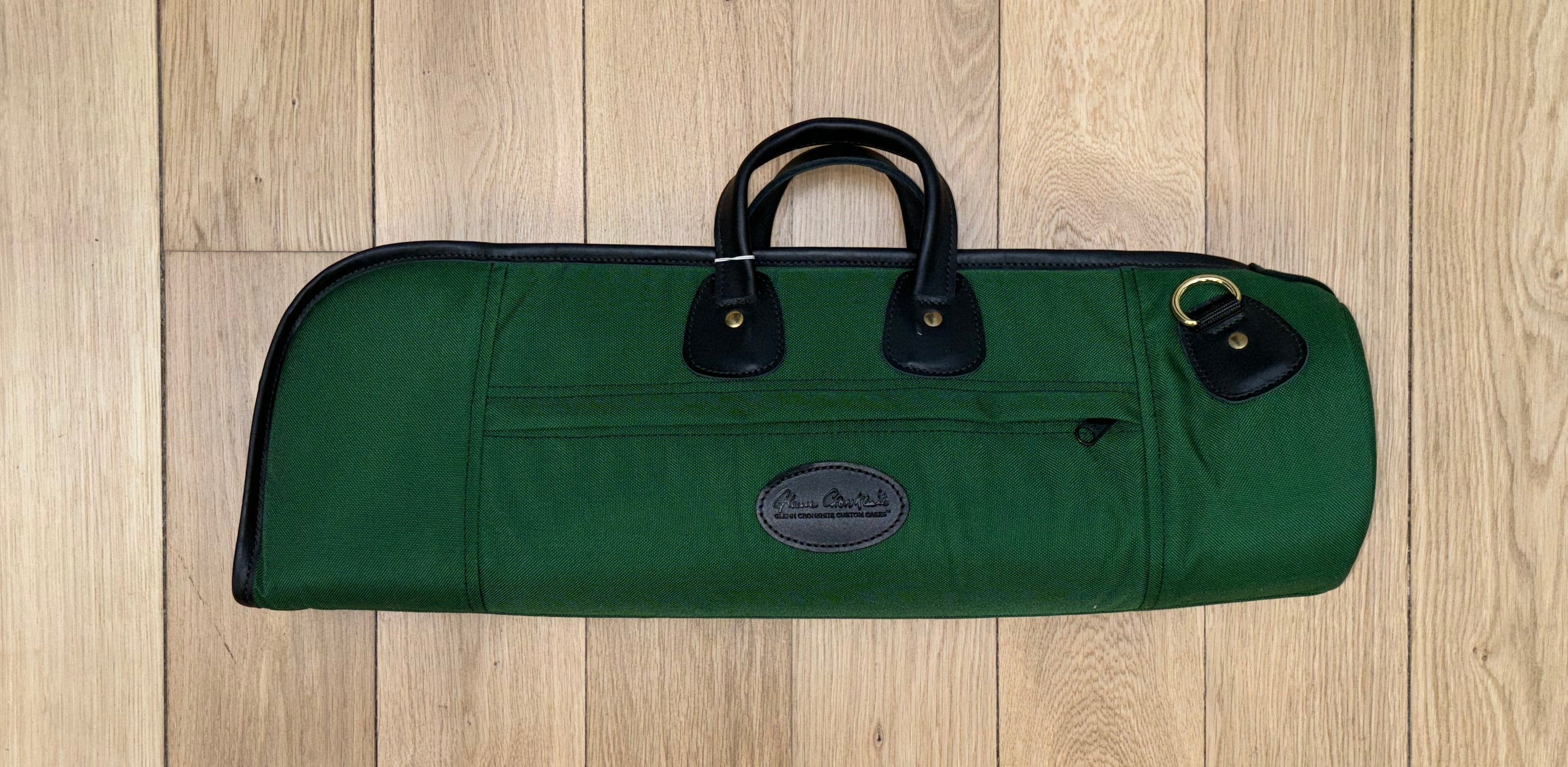 Cronkhite Fabric  Trumpet Gig Bag - Forest Green