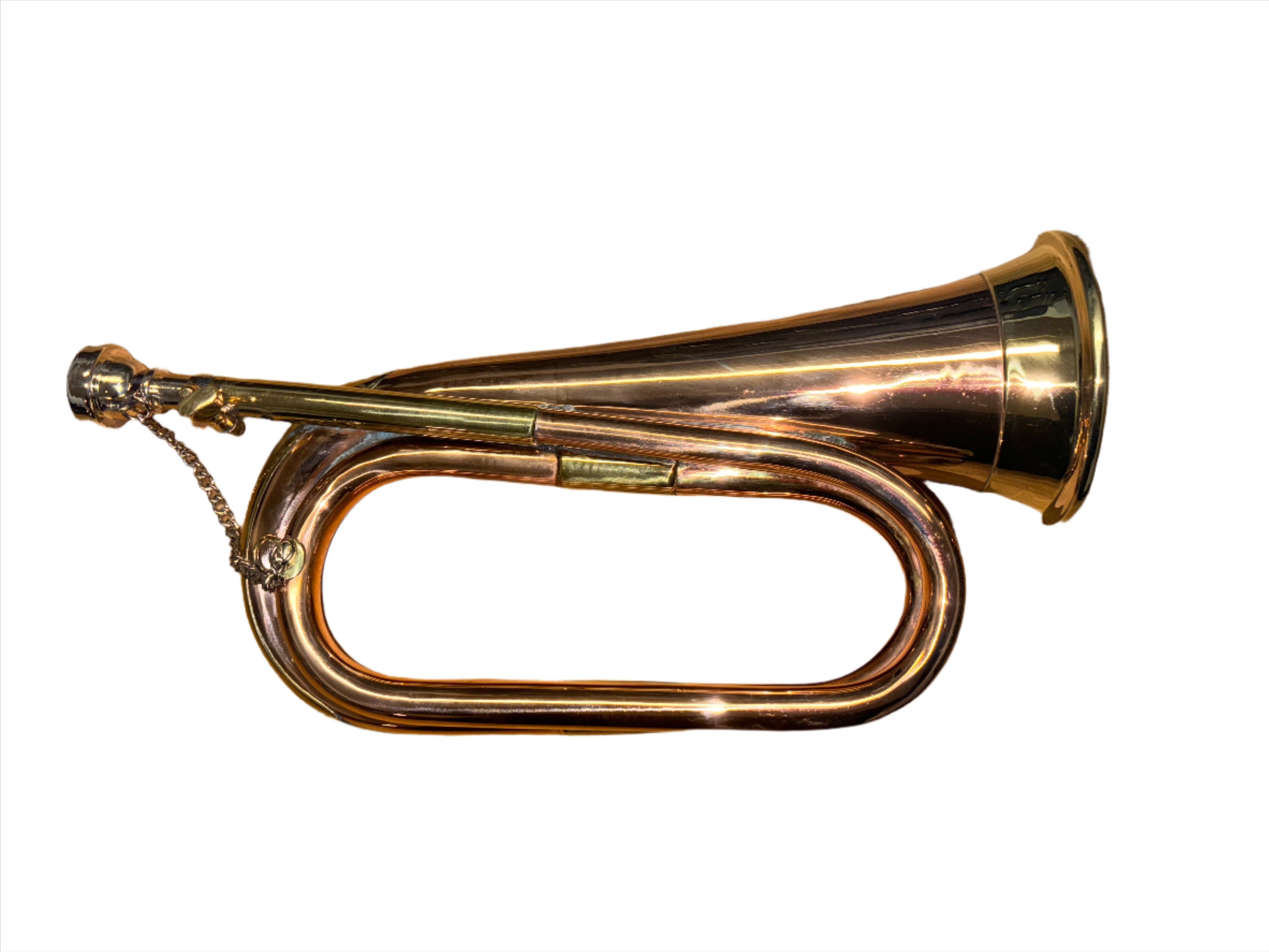 Tuneable Bugle with Case and Mouthpiece