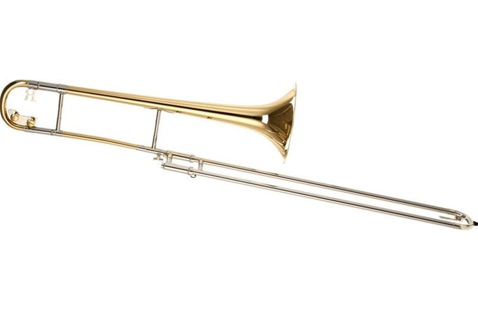 Rath R2 trombone, 0.510" NS hand slide, 7.5" Yellow brass bell