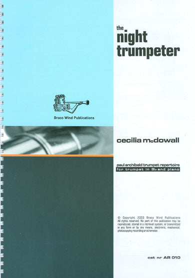 C McDowall - The Night Trumpeter   Tpt/Pno