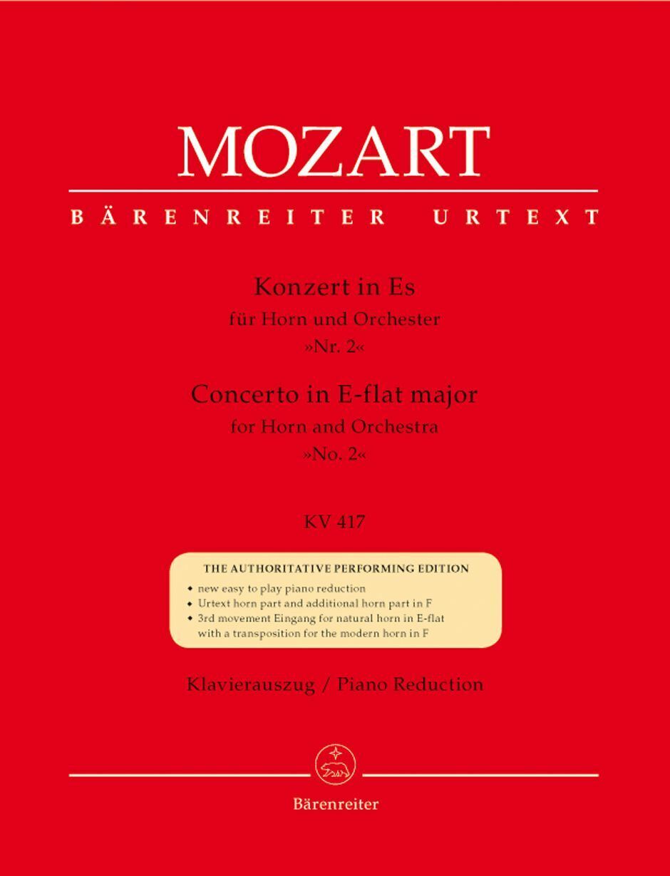 Horn Concerto No. 2 in Eb WA Mozart