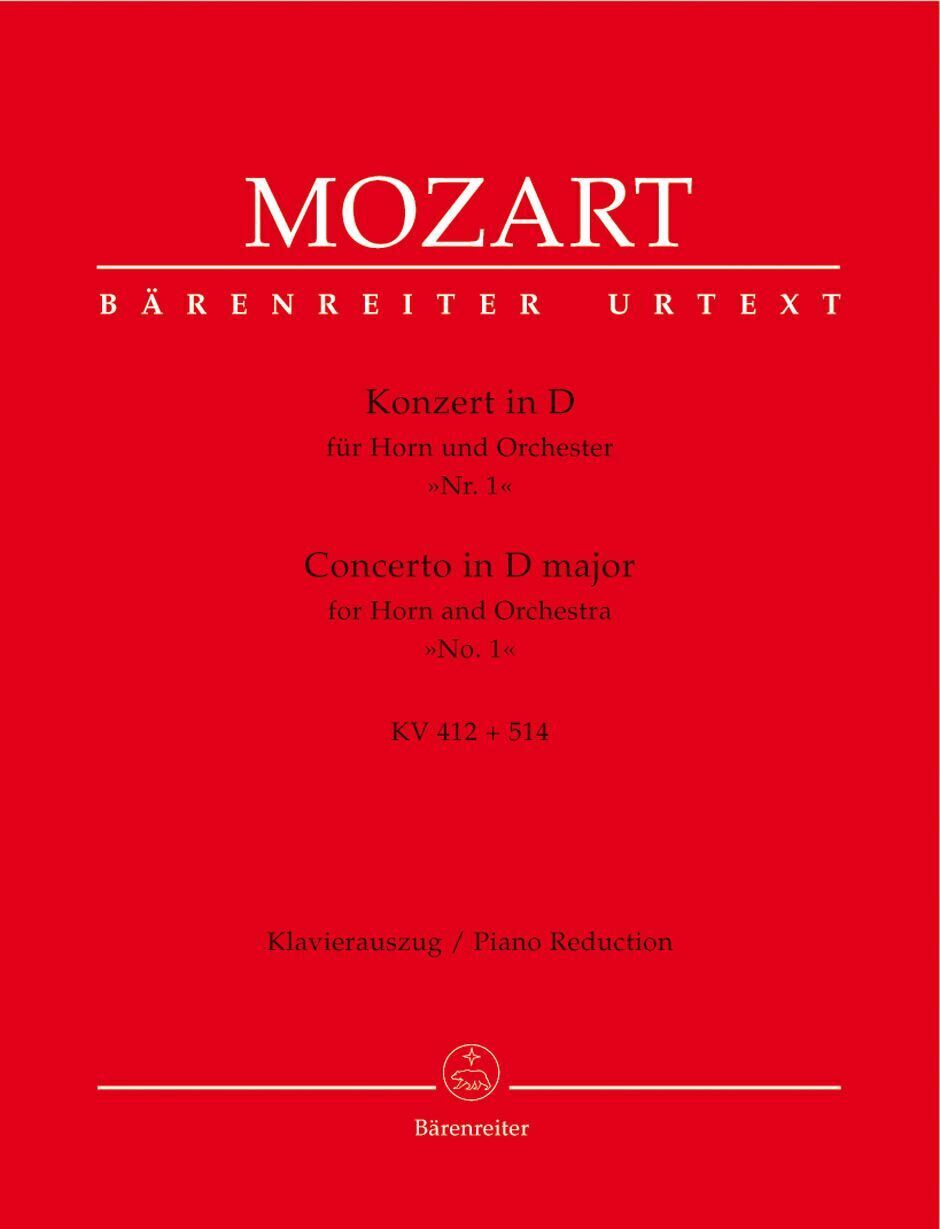 Horn Concerto No 1 in D WA Mozart