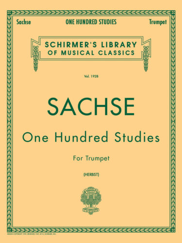 100 Studies for trumpet Sachse