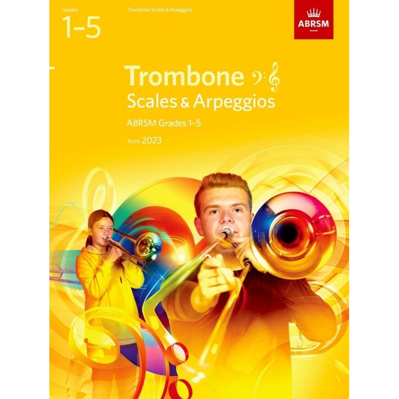 Scales & arpeggios for trombone, Grades 1-5