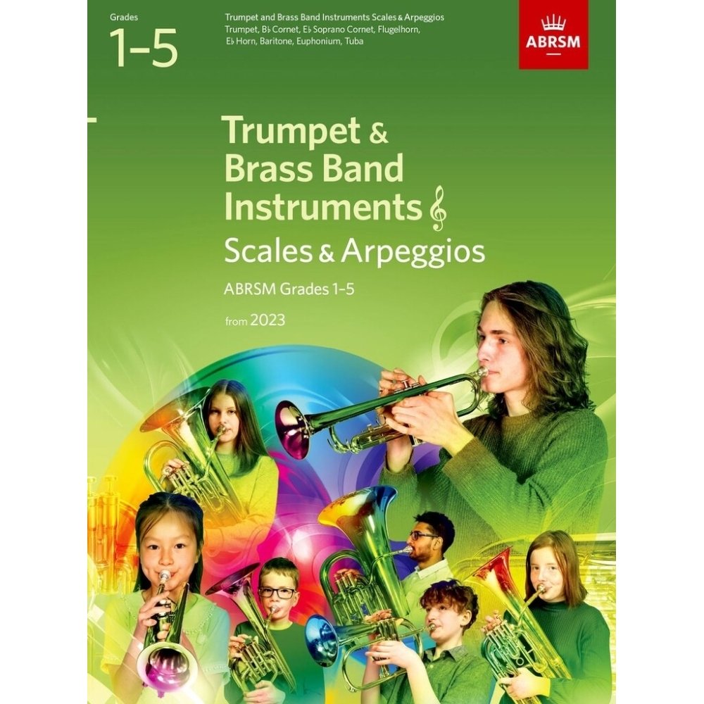 Scales & arpeggios for trumpet, Grades 1-5