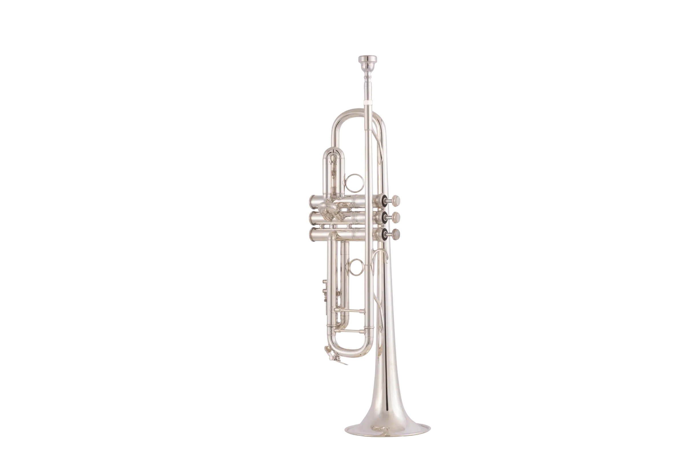 Bach Stradivarius Bb Trumpet outfit 190SL65GV 'Vindabona' model with gold brass bell Silver plated