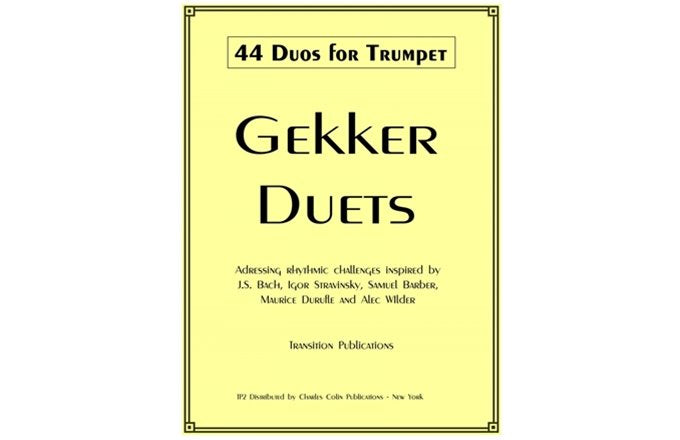 Gekker 44 duos for trumpets