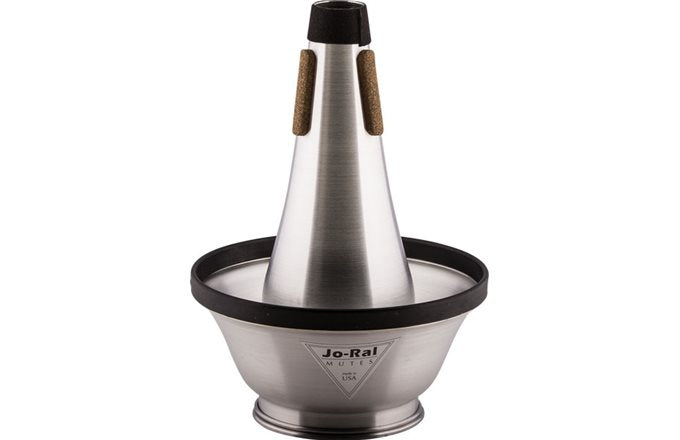 Jo Ral Small Tenor Trombone Adjustable Cup Mute - Aluminium