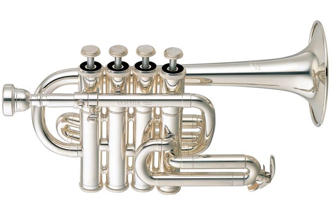 Yamaha YTR6810S Bb/A piccolo trumpet S/P