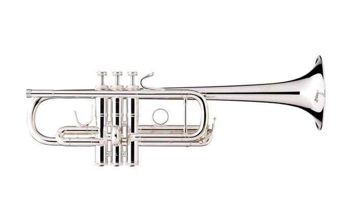 B&S 'Metropolitan C Trumpet SP with double case