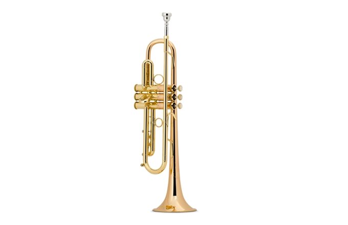 Bach L Commercial model Bb trumpet outfit, lacquer