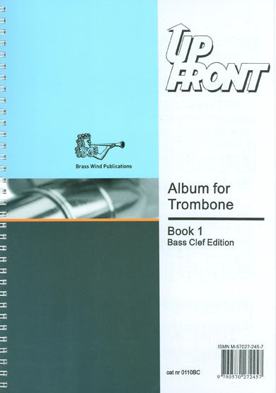 Up Front album for trombone book 1
